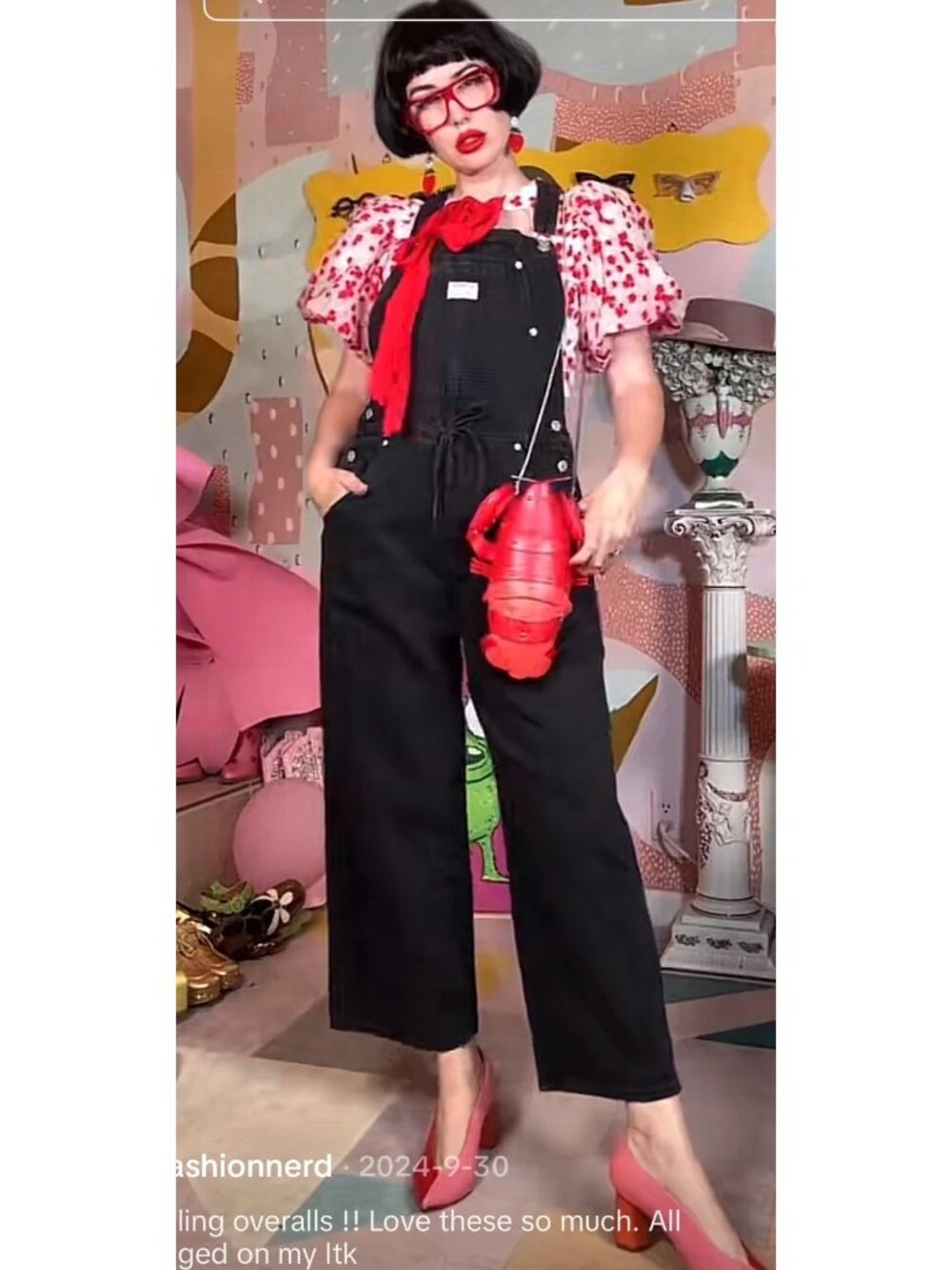 Levi’s x two horse brand black overalls size medium